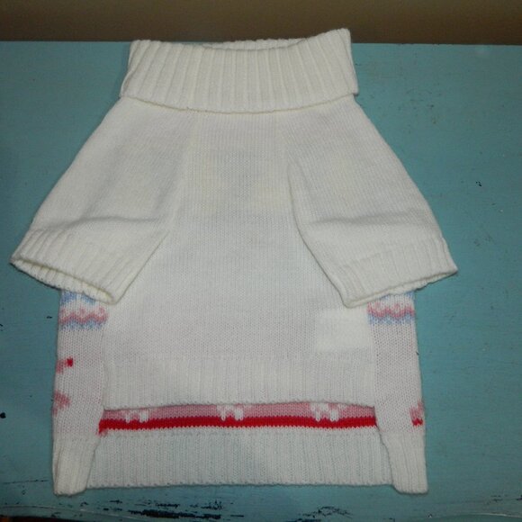 Mark & Graham Fair Isle Christmas Dog Sweater "Serena" Sz L (FF-25) - Picture 3 of 4